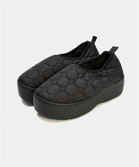 SUBU / VAMP Platform Circle 保暖拖鞋(女款)(黑色-0 (24cm~25cm)-BLACK)
