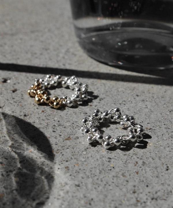 Soierie / Pome chain simple ring