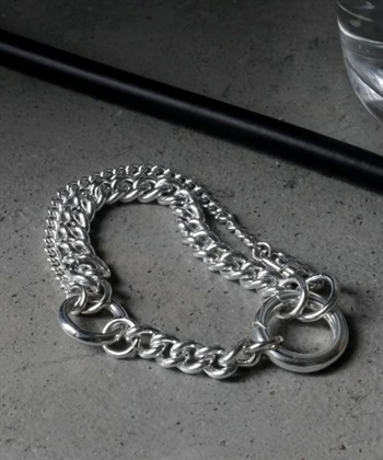 Soierie / Carabiner loop bracelet