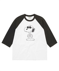 thisisneverthat / TNT PEANUTS Raglan Tee(白色-L-WHITE)