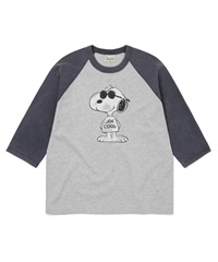 thisisneverthat / TNT PEANUTS Raglan Tee(灰色-L-其他灰色)