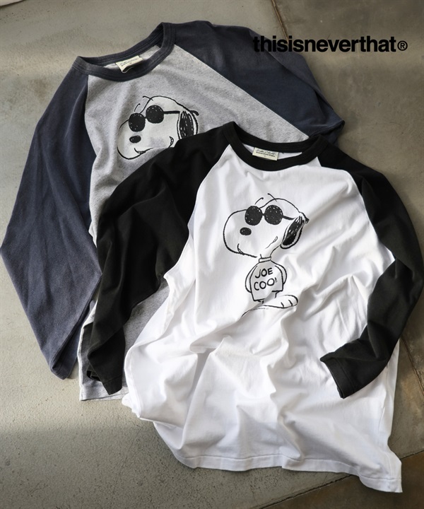 thisisneverthat / TNT PEANUTS Raglan Tee