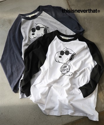 thisisneverthat / TNT PEANUTS Raglan Tee