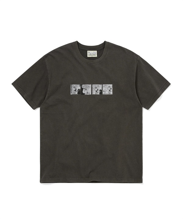 thisisneverthat / TNT PEANUTS Comic Strip Tee(水洗灰-L-其他黑色)