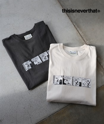 thisisneverthat / TNT PEANUTS Comic Strip Tee
