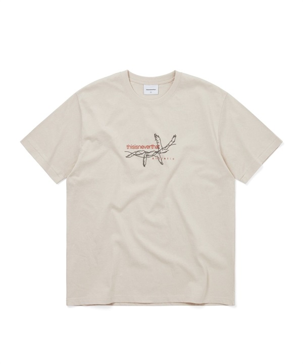 thisisneverthat / Stitched Birds Tee(膚色-M-BEIGE)