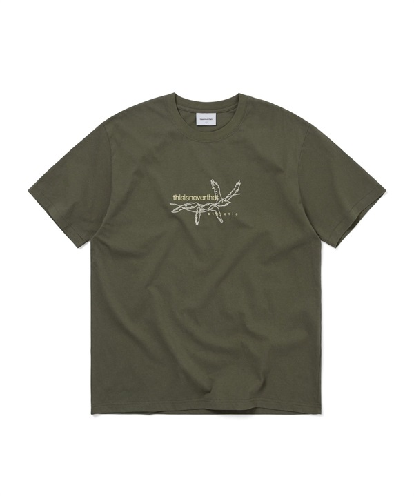 thisisneverthat / Stitched Birds Tee(橄欖綠-M-OLIVE)