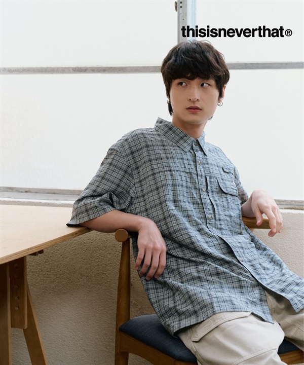 thisisneverthat / Plaid S/S Fishing Shirt