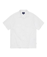 thisisneverthat / Crazy Pleated S/S Shirt(白色-M-WHITE)
