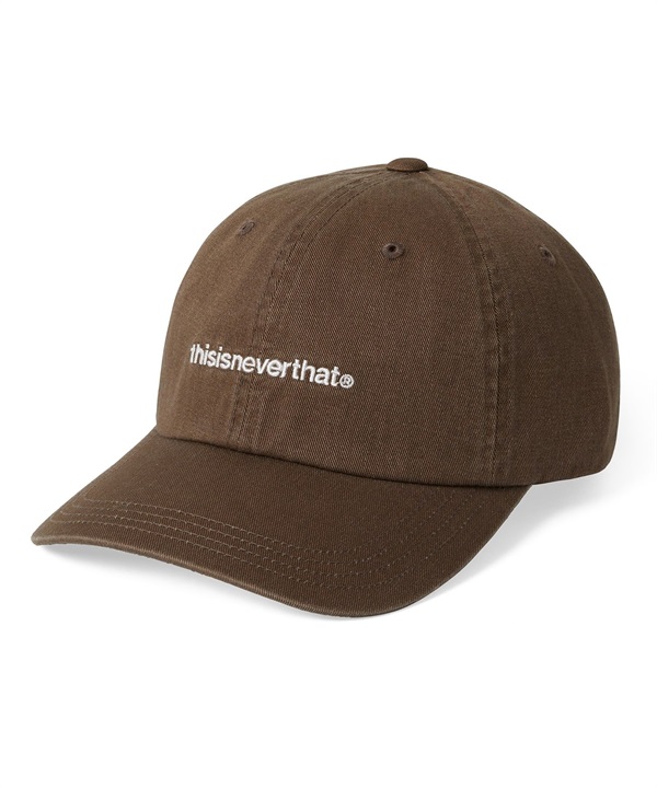 thisisneverthat / T-Logo Cap(棕色-one-BROWN)