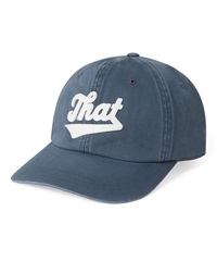thisisneverthat / Overdyed That Applique Cap(水洗藏青色-one-NAVY)