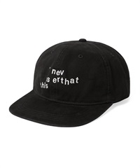 thisisneverthat / Broken Logo Cap(黑色-one-BLACK)