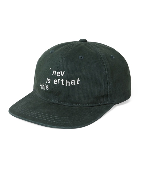 thisisneverthat / Broken Logo Cap(綠色-one-GREEN)