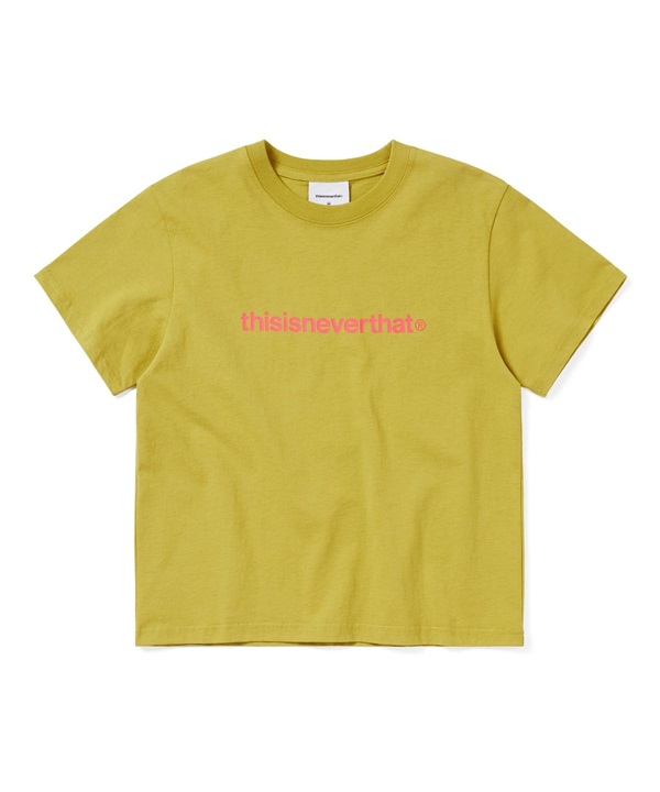 thisisneverthat / T-Logo W Tee(萊姆黃-S-MUSTARD)