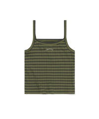 thisisneverthat / Sleeveless Striped W Top(綠色-S-GREEN)
