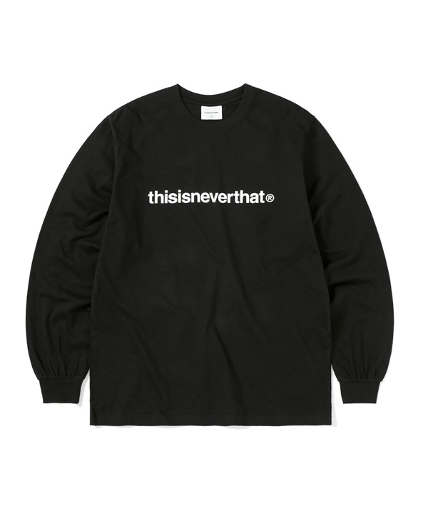 thisisneverthat / T-Logo L/S Tee(黑色-M-BLACK)