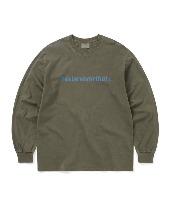 thisisneverthat / T-Logo L/S Tee(橄欖綠-M-其他灰色)