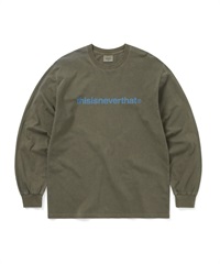 thisisneverthat / T-Logo L/S Tee(橄欖綠-M-其他灰色)