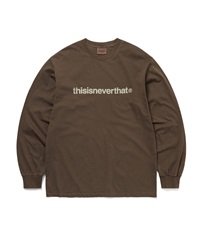 thisisneverthat / T-Logo L/S Tee(深可可色-M-其他棕色)
