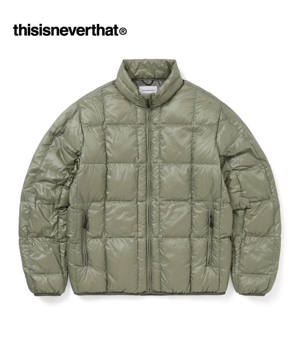 thisisneverthat / PERTEX® Light Down Jacket(鼠尾草綠-M-LIGHT KHAKI)