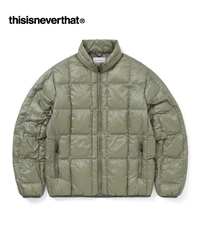 thisisneverthat / PERTEX® Light Down Jacket(鼠尾草綠-M-LIGHT KHAKI)