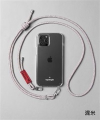 Topologie Verdon 繩索背帶手機殼(混米(BEM)-iPhone 11-混米(BEM))