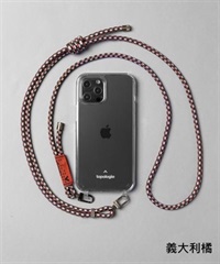Topologie Verdon 繩索背帶手機殼(義大利橘(BRT)-iPhone 11-義大利橘(BRT))