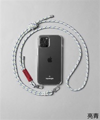 Topologie Verdon 繩索背帶手機殼(亮青-iPhone X/XS-亮青(LMN))