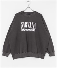 GOOD ROCK SPEED / NIRVANA 休閒上衣(炭灰色-M-CHARCOAL GRAY)