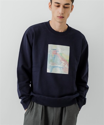 URBAN RESEARCH iD / Francis Cadell 印花休閒上衣F