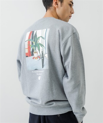 URBAN RESEARCH iD / Francis Cadell 印花休閒上衣B