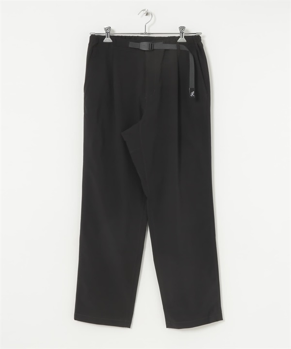 【別注】GRAMICCI / SOLOTEX® 高機能直筒長褲(黑色-M-BLACK)