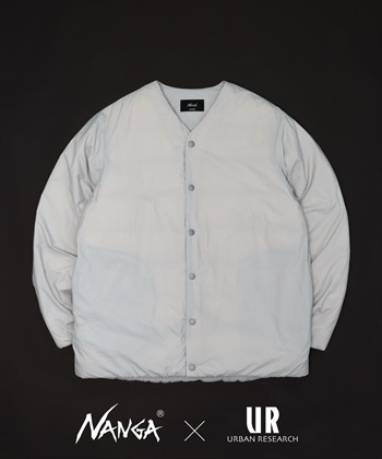 【別注】NANGA / INNER DOWN CARDIGAN 防水無領羽絨外套
