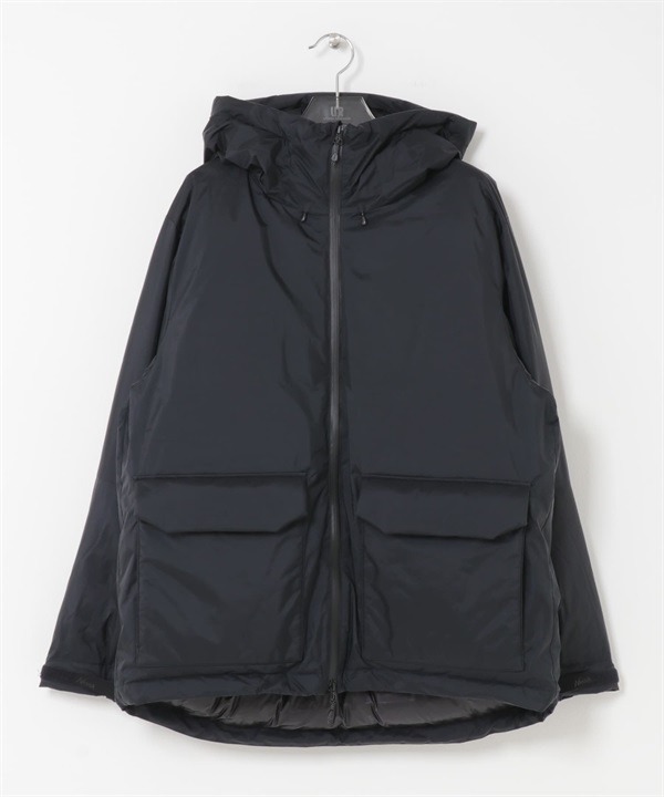 【別注】NANGA / AURORA-TEX® DOWN JACKET 連帽羽絨外套(黑色-M-BLACK)