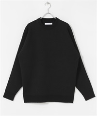 奢華雪尼爾紗套衫(黑色-M-BLACK)