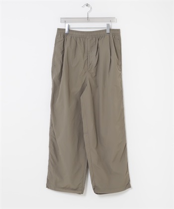 尼龍寬版輕便長褲