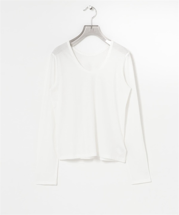 2WAY透膚上衣(米白色-FREE-OFF WHITE)