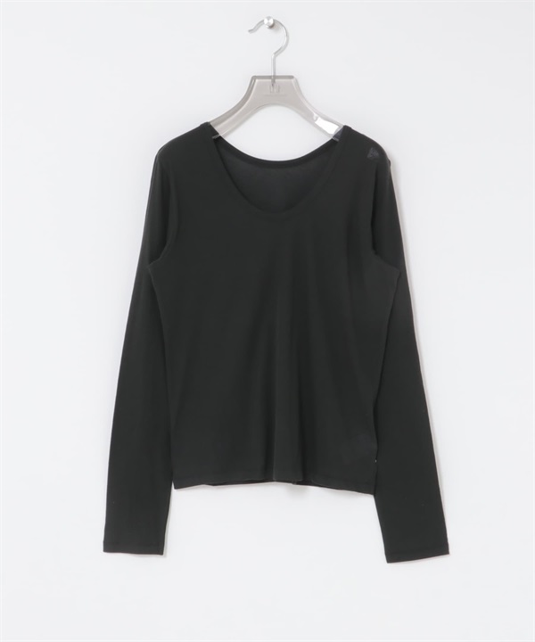 2WAY透膚上衣(炭灰色-FREE-CHARCOAL GRAY)