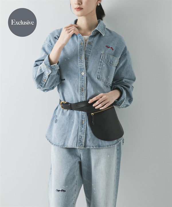 【別注】PICCADILLY / 刺繡牛仔襯衫