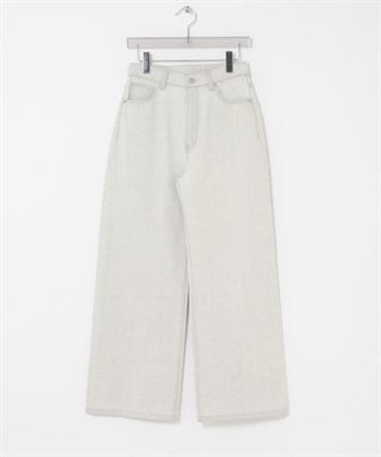 【別注】PICCADILLY / 直筒牛仔褲(淺灰色-36-LIGHT GRAY)