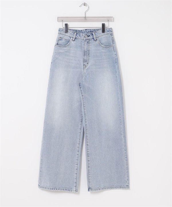 【別注】PICCADILLY / 直筒牛仔褲(淺靛青色-36-LIGHT INDIGO BLUE)