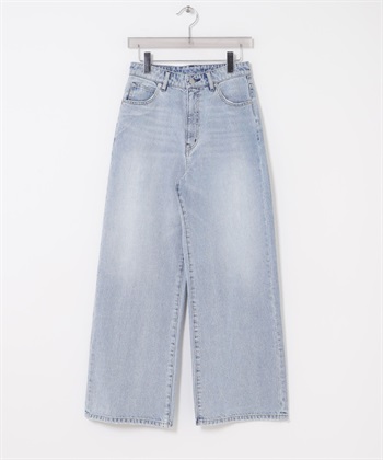 【別注】PICCADILLY / 直筒牛仔褲(淺靛青色-36-LIGHT INDIGO BLUE)