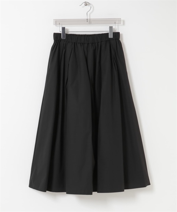 碎褶蓬裙(黑色-FREE-BLACK)