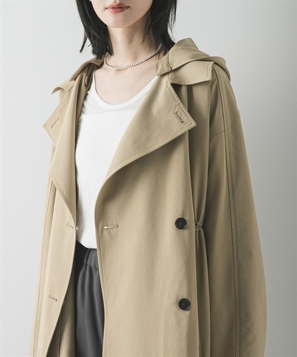 2WAY可拆式連帽風衣