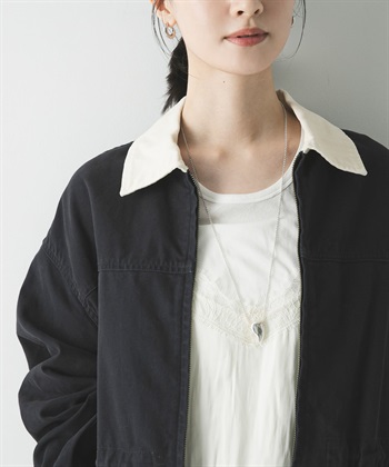 抽繩設計工裝夾克