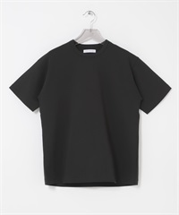 防皺涼感柔滑T恤(黑色-S)