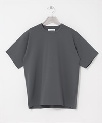 防皺涼感柔滑T恤(炭灰色-S)