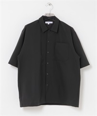 COOL DOTS®短袖襯衫(黑色-M-BLACK)