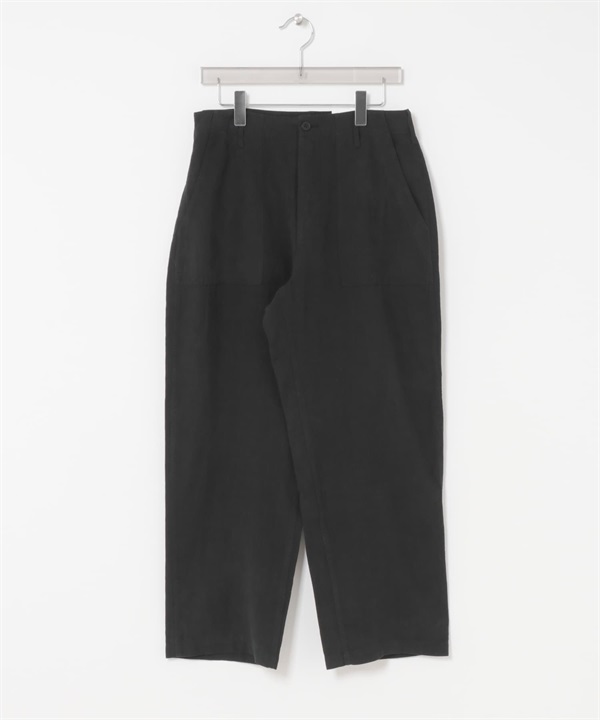【別注】LE VETEMENT ATLANTIQUE / 工裝褲(黑色-M-BLACK)