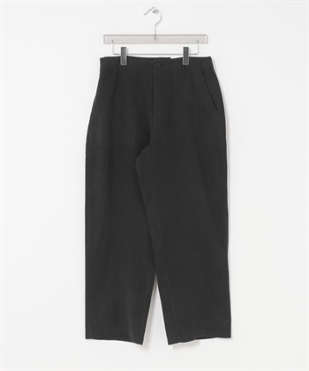 【別注】LE VETEMENT ATLANTIQUE / 工裝褲(黑色-M-BLACK)